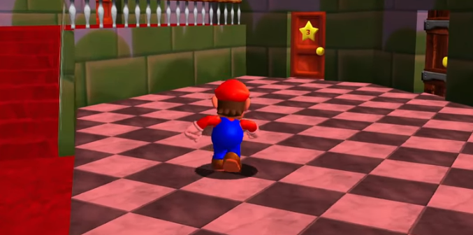how to get the green cap in mario 64