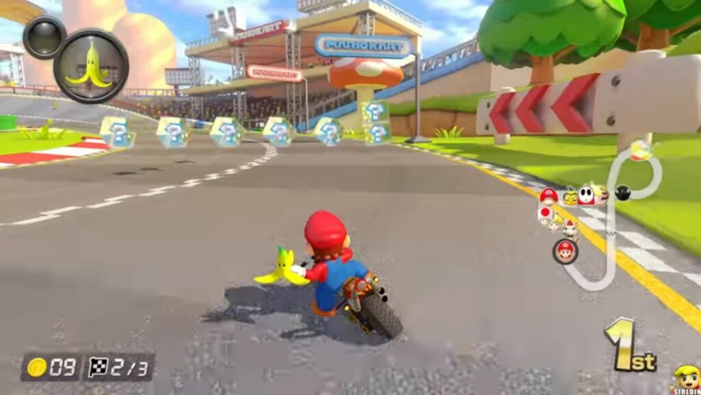 how to change items in mario kart 8