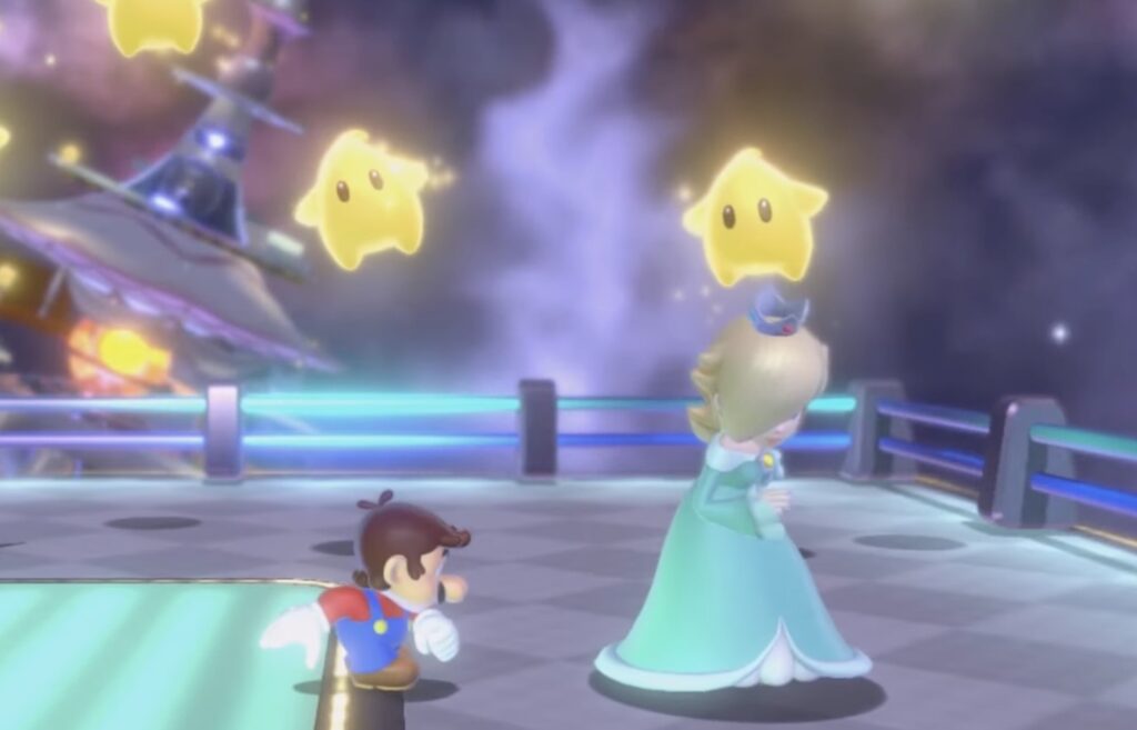 how to get rosalina in super mario 3d world