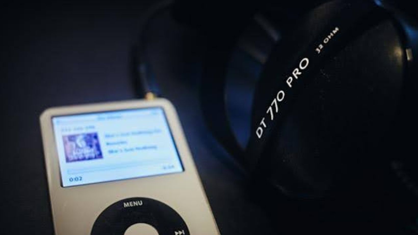 Music playing on an Ipod