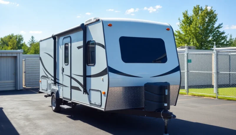 travel trailer storage