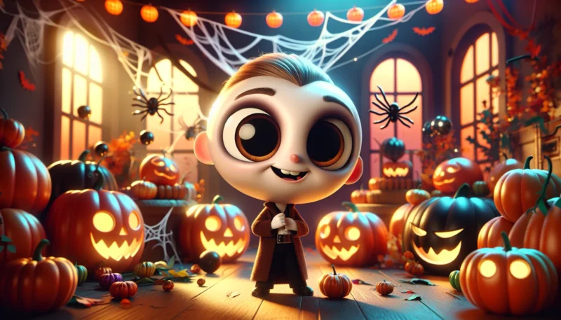 spooky month bob velseb 1boy animated